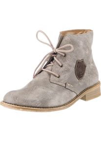 Rieker, Damen Stiefeletten, Kastanienbraun / Taupe