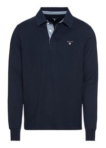 Gant, Herren Sweatshirt 'THE ORIGINAL HEAVY RUGGER', Navy