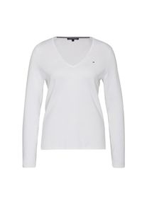 Tommy Hilfiger, Damen Feinstrickpullover 'NEW IVY', Wei&szlig;
