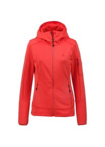 O.C.K. OCK, Damen Fleecejacke, Neonrot