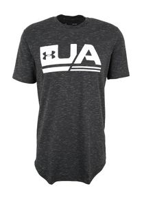 Under Armour, Herren Funktionsshirt 'Sportstyle', Anthrazit / Weiß
