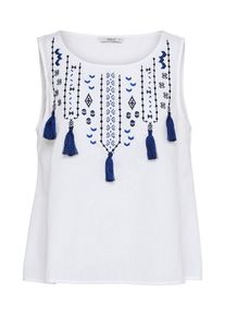 Only, Damen Top 'SALLY', Blau / Weiß