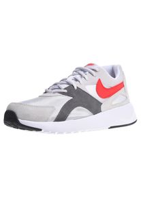 Nike Sportswear, Herren Sneaker 'Pantheos', Hellgrau / Rot / Perlweiß