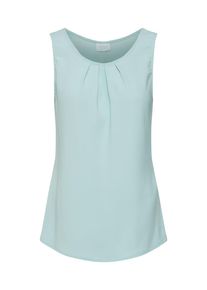 Vila, Damen Top 'VilaIA S/L TOP', Aqua