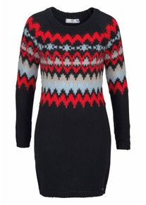 AJC, Damen Strickkleid, bunt