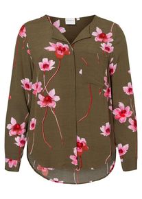 JUNAROSE, Damen Bluse, Brokat / Mischfarben