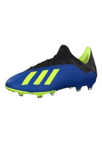 adidas Performance, Herren Fu&szlig;ballschuhe '18.2 FG', Blau / Neongelb / Schwarz