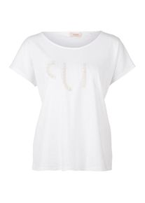 TRIANGLE, Damen Shirt, Wei&szlig;