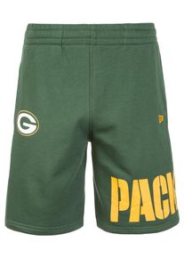 New Era, Herren Short 'Green Bay Packers', Senf / Smaragd