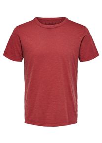 Selected Homme, Herren T-Shirt, Pastellrot