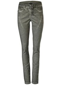 Heine, Damen Boyfriendhose, Oliv