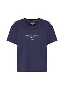 Tommy Jeans, Damen Shirt 'TJW CORP LOGO TEE', Navy