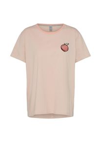 Culture, Damen Jerseyshirt 'Majse', Pfirsich