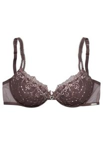 Marie Claire, Damen Push-up-BH, Creme / Sepia