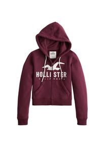 Hollister, Damen Sweatjacke, Burgunder