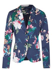 Daniel Hechter, Damen Blazer, Dunkelblau / Mischfarben