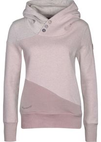 Ragwear, Damen Pullover 'Chelsea Block', Rosé / Altrosa / Weiß