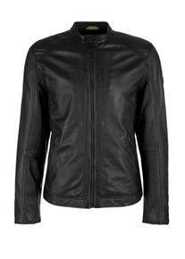 Q/S Designed By, Herren Bikerjacke, Schwarz