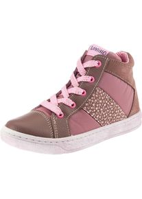 Lamino, M&auml;dchen Sneakers, Hellbraun / Rosa
