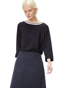 Marc O'Polo Marc O'Polo, Damen Blusen-Shirt, Schwarz