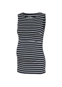 boob, Damen Shirt, Nachtblau / Weiß