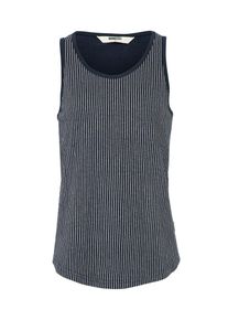 Wemoto, Damen Top 'Annika', Navy / Wei&szlig;