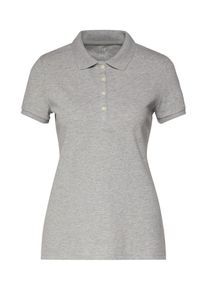 GAP, Damen Shirt 'PIQUE POLO', Graumeliert