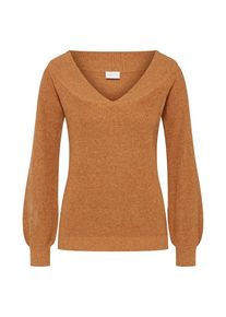 Vila, Damen Pullover, Hellbraun