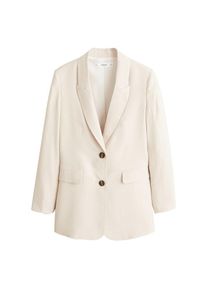 Mango, Damen Blazer 'Meryl', Creme