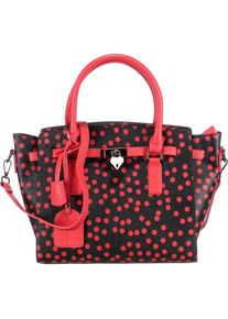 Laura Vita, Damen Handtasche 'Epernay 01', Rot / Schwarz