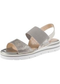 Caprice, Damen Sandale, Grau