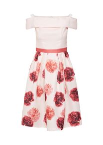 Chi Chi London, Damen Kleid, Rosa / Puder / Rot