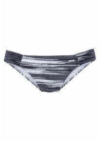 Sunseeker, Damen Bikini-Hose 'Physical', Basaltgrau / Weiß