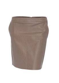 Opus, Damen Rock in Lederoptik 'Risty', Sand