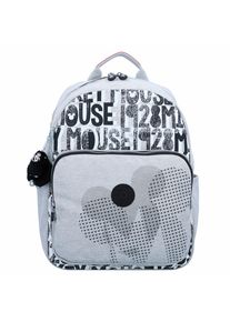 Kipling, Damen Rucksack 'Mickey Pinnacle Bright', Grau / Schwarz