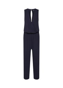 ZIZZI, Damen Overall 'XAMASSIK, S/L, JUMPSUIT', Dunkelblau
