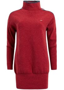 Khujo, Damen Pullover 'BRENDA', Marine / Rot / Weiß