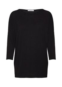 Pieces, Damen Pullover 'PCMINNA 3/4 LUREX TOP NOOS', Schwarz