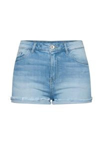 Review, Damen Jeans Shorts 'HW DENIM BLUE', Blue Denim