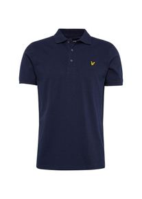 Lyle & Scott Lyle & Scott, Herren Poloshirt mit Marken-Badge, Dunkelblau