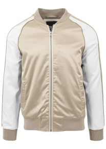 Urban Classics, Herren Jacket, Gold / Weiß