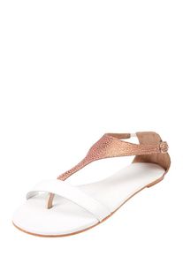 Melvin & Hamilton MELVIN & HAMILTON, Damen Sandale 'Colette 4', Bronze / Weiß