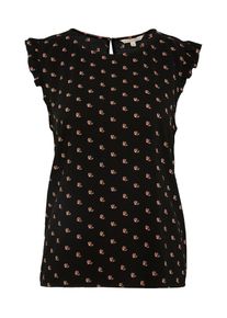 Tom Tailor Denim, Damen T-Shirt, Orange / Schwarz