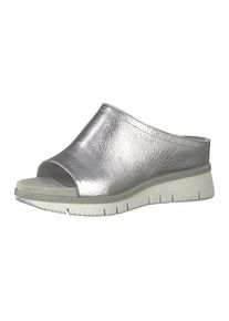 Marco Tozzi, Damen Pantolette, Silber