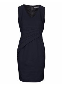 Heine, Damen Bodyform-Etuikleid mit Shape-Funktion, Marine