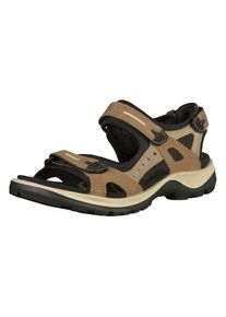 Ecco, Damen Sandalen, Braun / Hellbraun / Schwarz