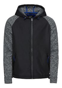!Solid, Herren &Uuml;bergangsjacke 'Stig', Graumeliert / Schwarz