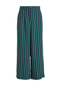 Vila, Damen Hose, Navy / Türkis / Rosé
