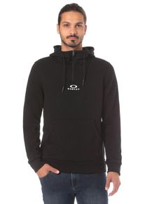 Oakley, Herren Kapuzenpullover 'Bark Half Zip', Schwarz