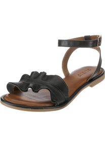 Inuovo, Damen Riemchensandalen, Schwarz